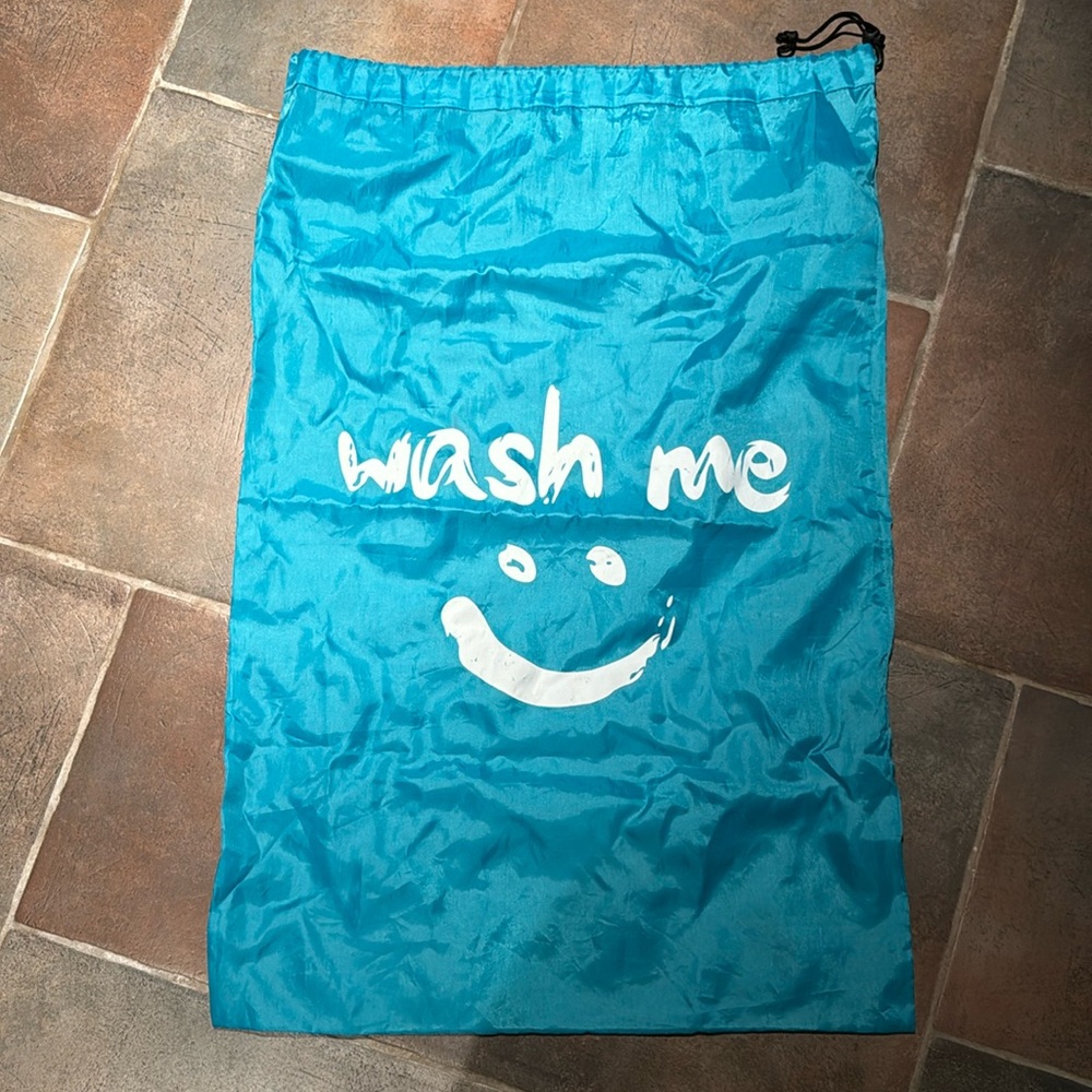 Wash Me Travel Laundry Bag Dirty Clothes Organizer Laundry Hamper Basket nylon